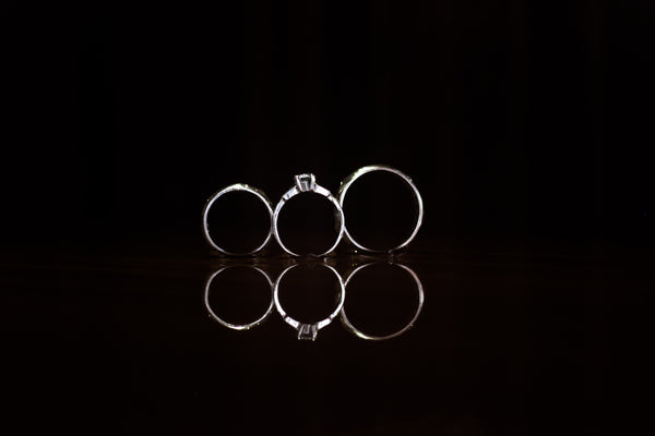 silver rings 