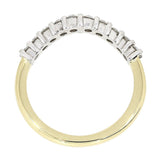 18ct Gold 0.45ct Eternity Shaped Diamond Ring