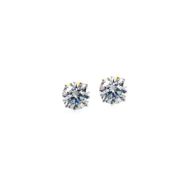 Carat London 9ct White Gold Small Stud Earring