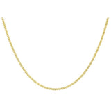 9ct Gold Diamond Cut Cross Pendant