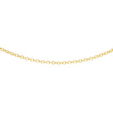 9ct Gold Round St. Christopher Medallion Pendant