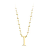 9ct Gold Initial Necklace
