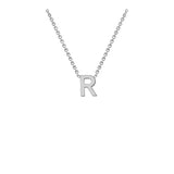 9ct White Gold "A-Z" Initial Necklace