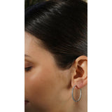 Carat London Sterling Silver Amaia Hoop Earrings