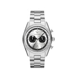 Emporio Armani Quartz Silver Steel Silver Dial 42mm Watch AR11636