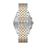 Emporio Armani Antonio Quartz Two Tone Steel Black Dial 41mm Watch AR11713