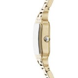 Emporio Armani Cecilia Gold Steel Mother of Pearl Dial 26.50mm x 35mm Watch AR11744
