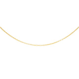 9ct Gold Trace Adjustable Chain