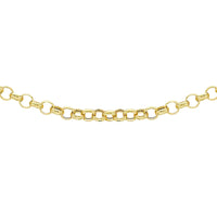 9ct Gold 80 Round Belcher Chain 20"
