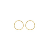 9ct Gold Endless Hoop Earrings