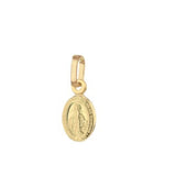 9ct Gold Mini Miraculous Medal Pendant