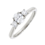 18ct Gold Three Stone Diamond Ring