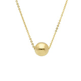 9ct Gold Ball Necklace