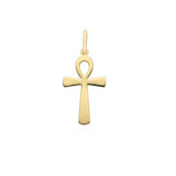 9ct Gold Ankh Cross Necklace