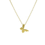 9ct Gold Butterfly Necklace