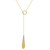9ct Gold Drop Necklace