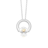 Martina Hamilton Sterling Silver Claddagh Necklace
