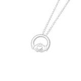 Martina Hamilton Sterling Silver Claddagh Necklace