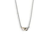 Enibas Buíochas Go Deo Silver & Gold Small Double Necklace