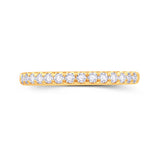 18ct Gold Round Split Claw Diamond Ring