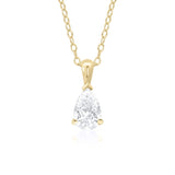 9ct Gold Lab Diamond Necklace