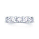 Platinum Five Stones Diamond Ring