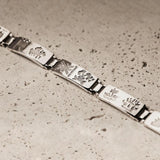 History of Ireland Sterling Silver Six Link Bracelet