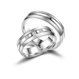 Sterling Silver 5.50mm Wave Ring