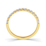 18ct Gold Round Split Claw Diamond Ring
