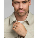 10ct Gold and Silver Trinity Knot Band Ring