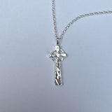 Martina Hamilton Sterling Silver Celtic Cross Necklace