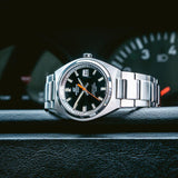 Casio EDIFICE Silver Steel Black Dial Watch EFB-109D-1AVEF