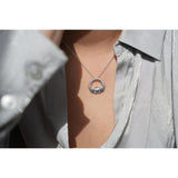 Martina Hamilton Sterling Silver Claddagh Necklace