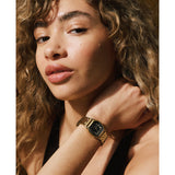 Fossil Harlow Quartz Gold Tone Black Dial 27mm Watch ES5433