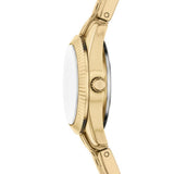 Fossil Scarlette Quartz Gold Tone Steel 20mm Watch ES5474