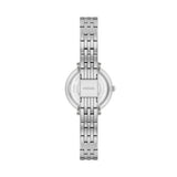 Fossil Everett Quartz Silver Steel White Mother of Pearl Dial 26mm ES5499