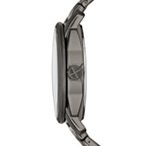 Fossil Machine Quartz Smoke Grey Steel Black Dial 42mm Watch FS4774