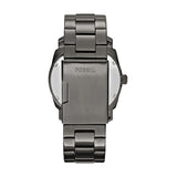 Fossil Machine Quartz Smoke Grey Steel Black Dial 42mm Watch FS4774