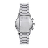 Fossil Sport Tourer Silver Steel Black Dial 42mm Watch FS6045