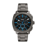 Fossil Machine Gunmetal Steel Black Dial 44mm Watch FS6098