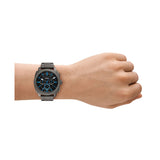 Fossil Machine Gunmetal Steel Black Dial 44mm Watch FS6098