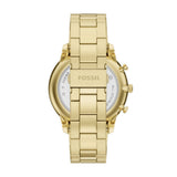 Fossil Neutra Quartz Gold Steel Green Dial 44mm Watch FS6164
