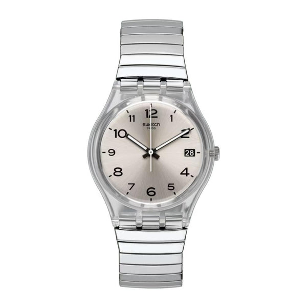 Swatch Silverrall Quartz 34cm Watch GM416A
