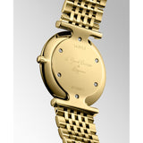La Grande Classique de Longines Quartz Diamond & Yellow Gold PVD Steel 29mm Watch L45122378