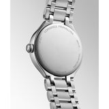 Longines PrimaLuna Quartz Silver Steel Silver Dial 30mm Ladies Watch L81424716