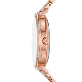 Michael Kors Pyper Pavé Rose Gold Tone Logo 38mm Ladies Watch MK4594