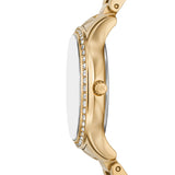 Michael Kors Sage Pavé Quartz Mother of Pearl Dial 31mm Ladies Watch MK4822