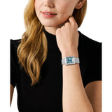 Michael Kors Petite Emery Silver Steel Blue Dial 27mm Watch MK4829