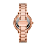 Michael Kors Pyper Pavé Rose Gold Tone Steel White Dial 38mm Ladies Watch MK4917