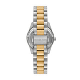 Michael Kors Lexington Quartz Two Tone Steel Black Dial 33mm Watch MK4925